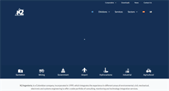Desktop Screenshot of k2ingenieria.com