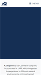 Mobile Screenshot of k2ingenieria.com